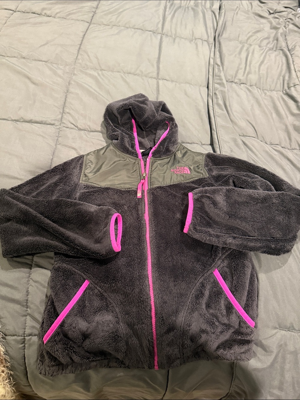Girls North Face Fleece Jacket - Size 14/16